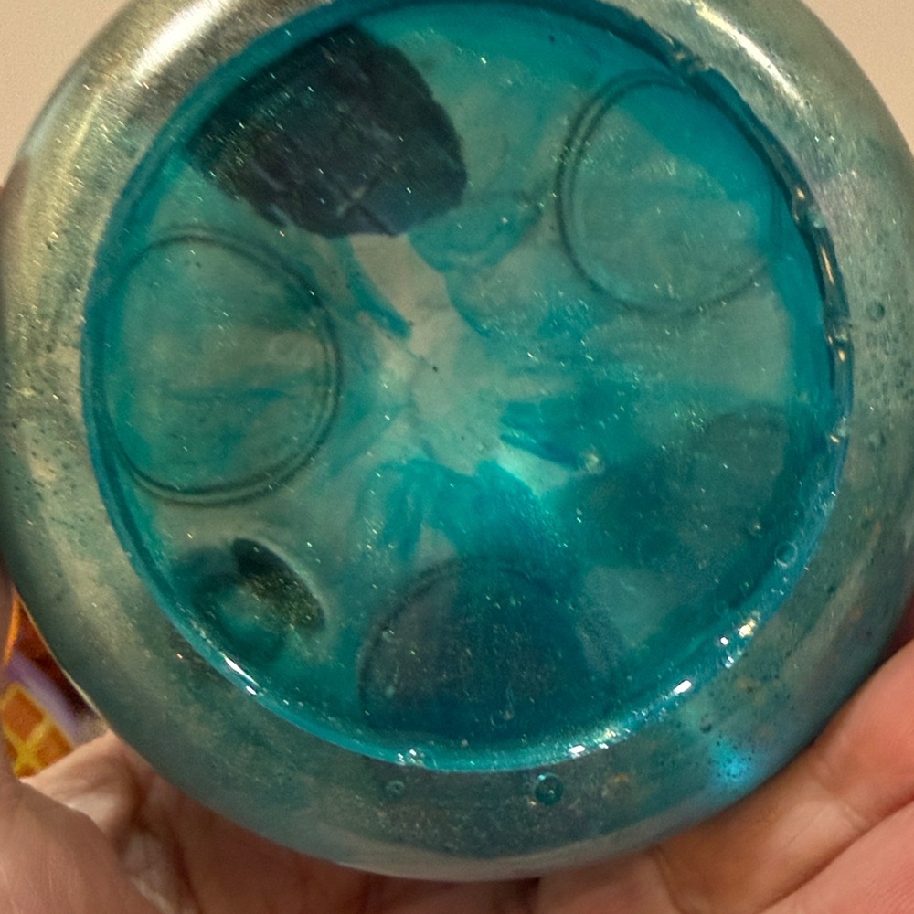 Unique Resin Mushroom House Jar - Picture 5 of 9